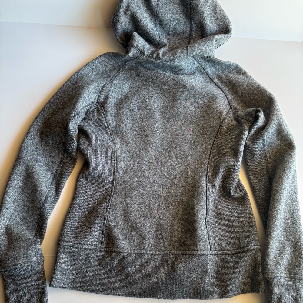 Lululemon Scuba Plush Hoodie Full Zip Jacket Size 8 - Picture 7 of 10